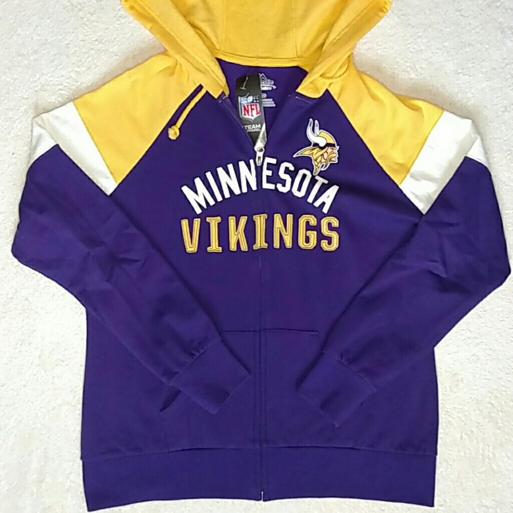 NFL Minnesota Vikings Zip Sweatshirt